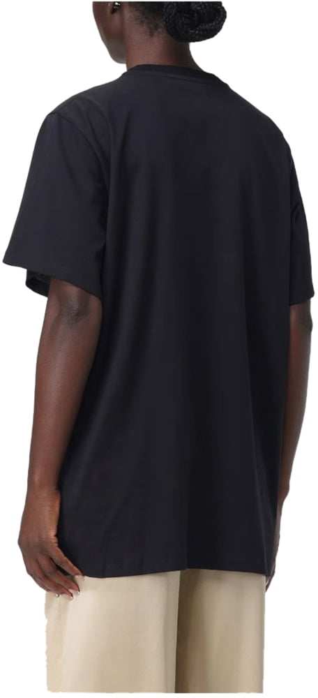 Max Mara Tshirt Short Sleeves Black Zwart