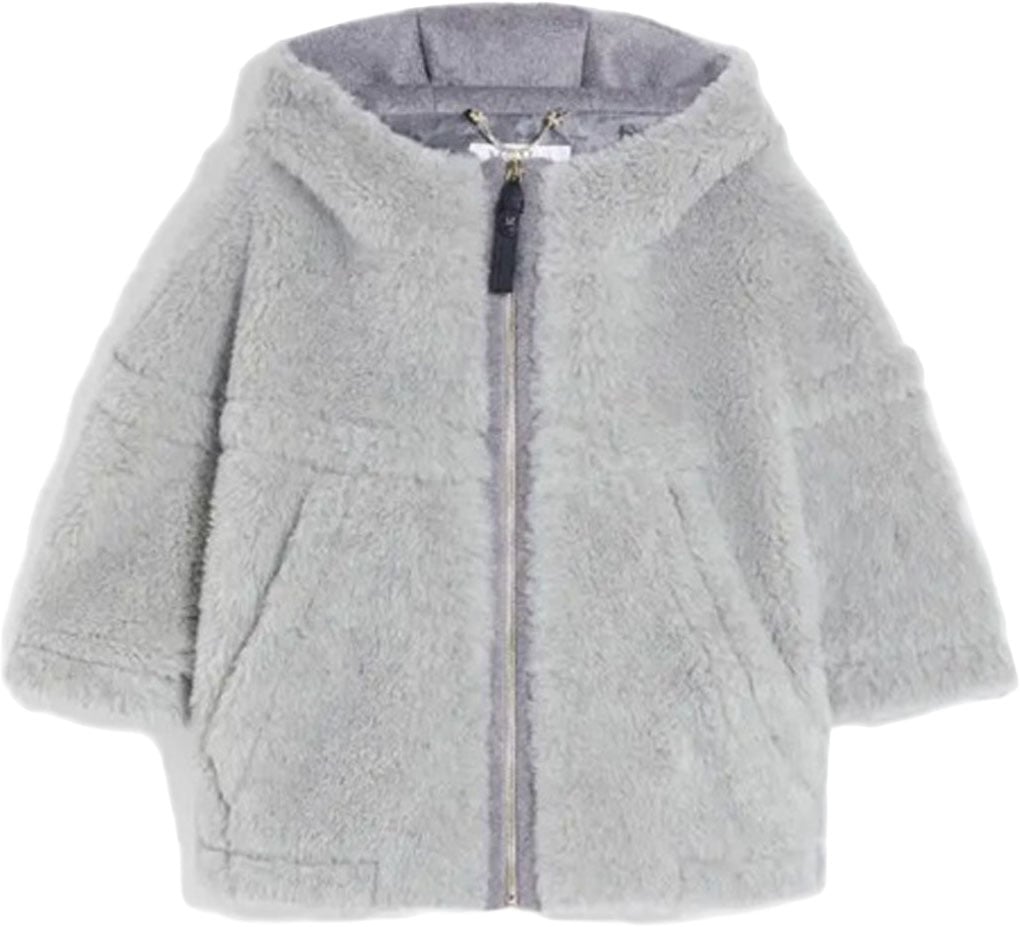 Max Mara Tailored Grey Jacket with Wool-Alpaca Blend Grijs