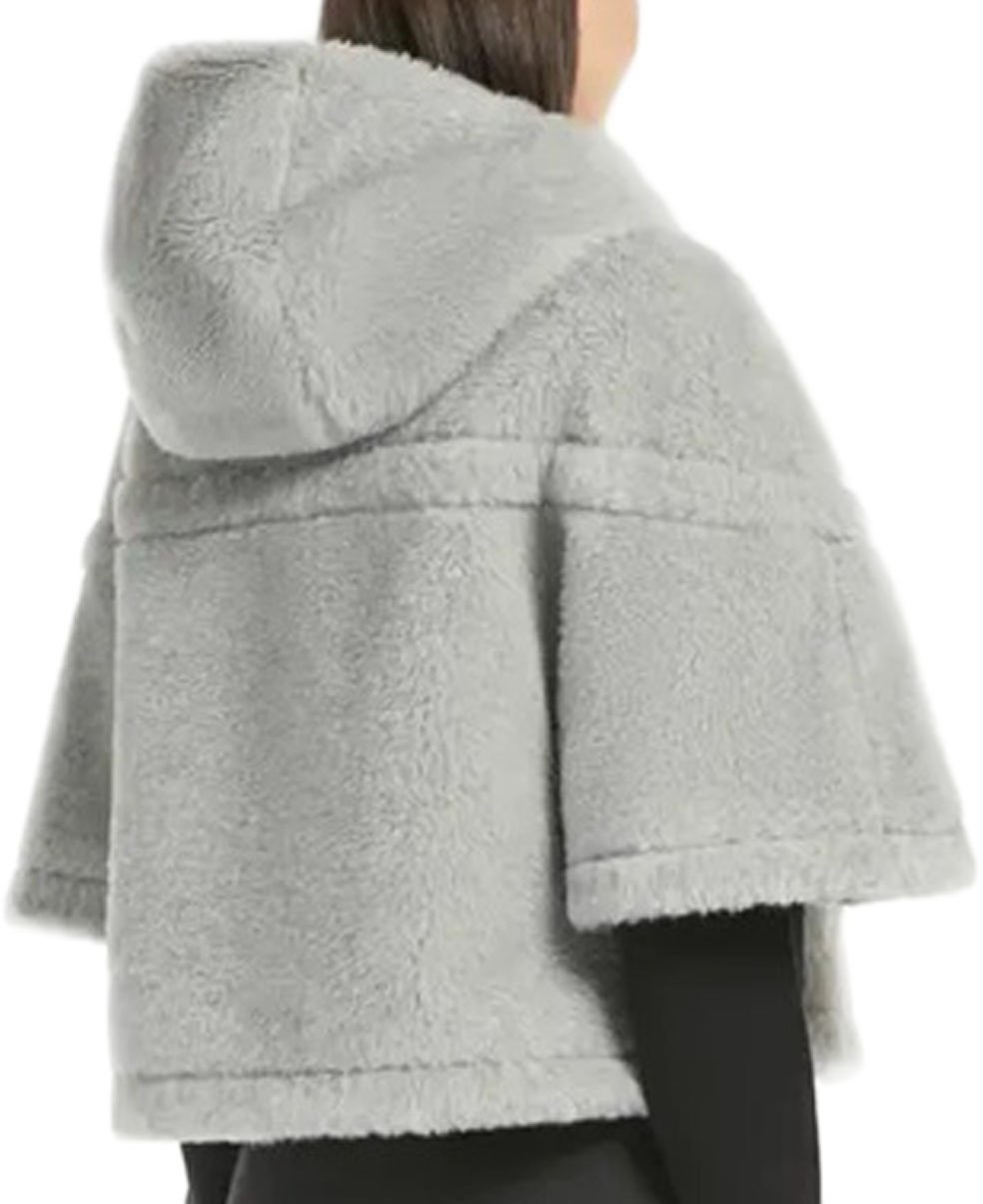 Max Mara Tailored Grey Jacket with Wool-Alpaca Blend Grijs