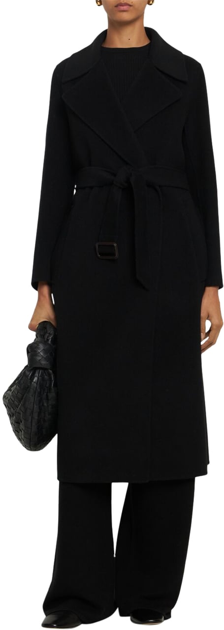 Max Mara Coats Black Zwart