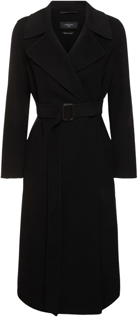 Max Mara Coats Black Zwart