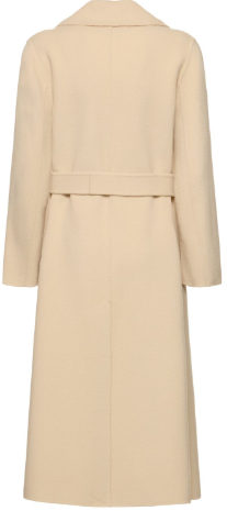 Max Mara Coats Cream Wit