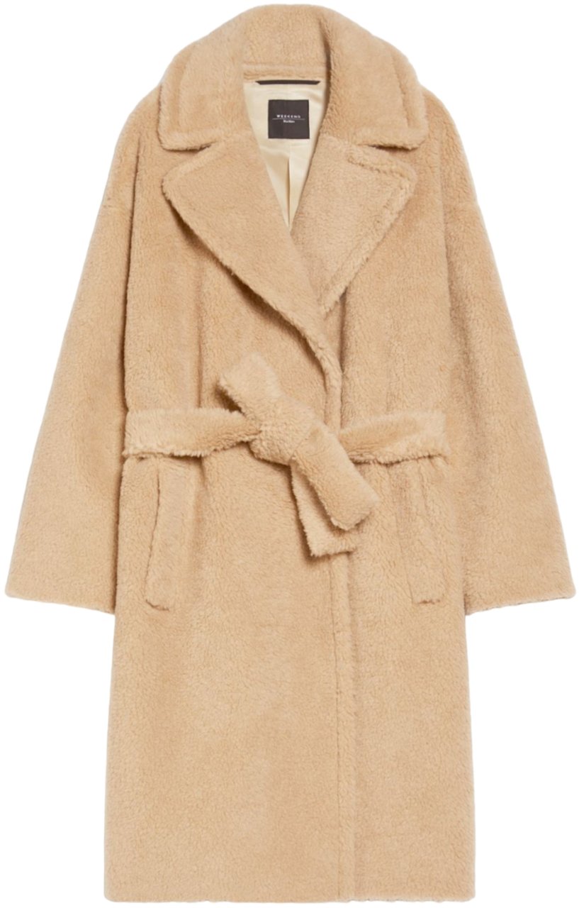 Max Mara Coats Sand Beige