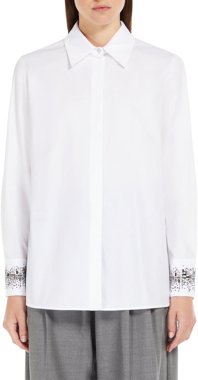 Max Mara Shirts White Wit