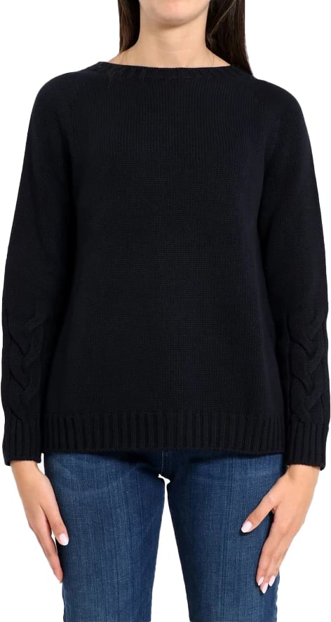 Max Mara Sweaters Black Zwart