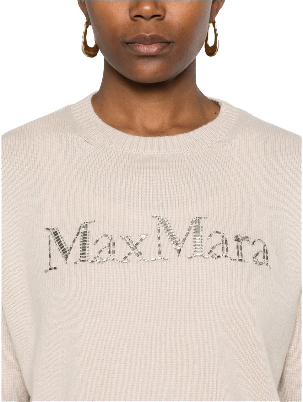 Max Mara Sweaters Beige Beige