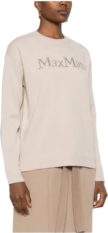 Max Mara Sweaters Beige Beige