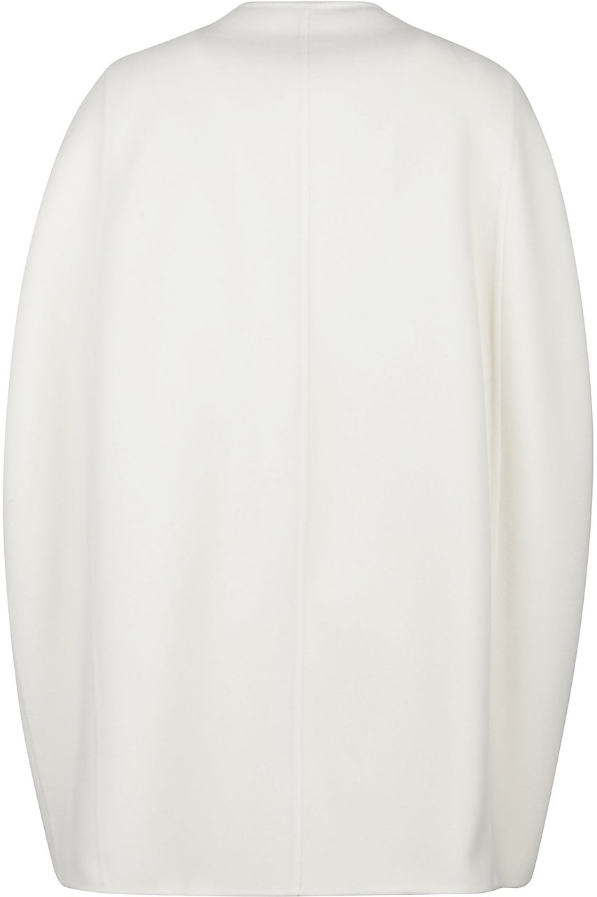 Max Mara Placido Coat White Wit