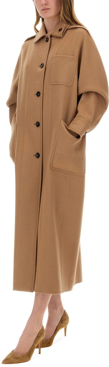 Max Mara "Aldo 134" Coat Neutraal