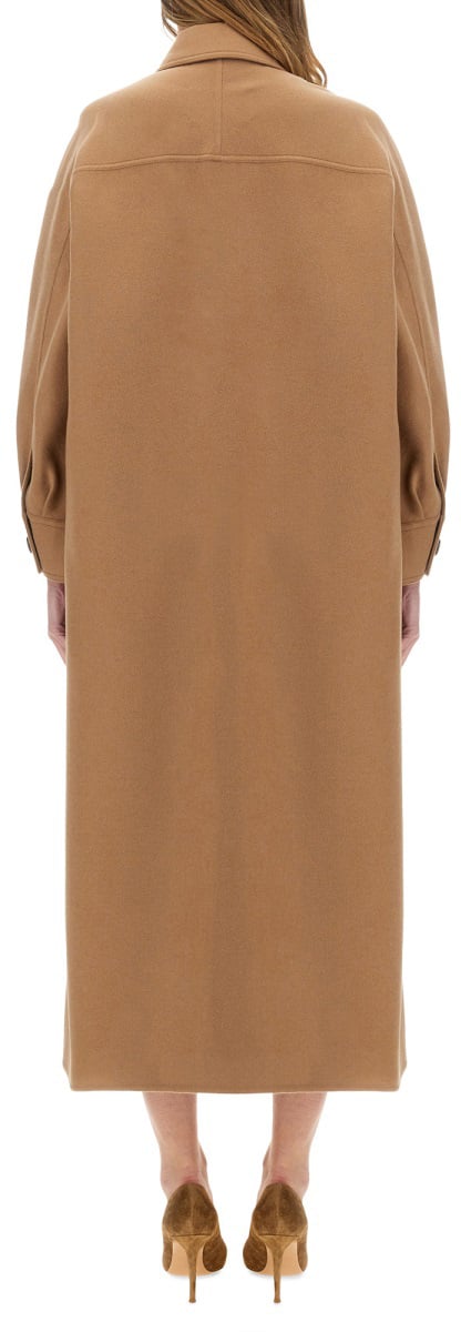 Max Mara "Aldo 134" Coat Neutraal