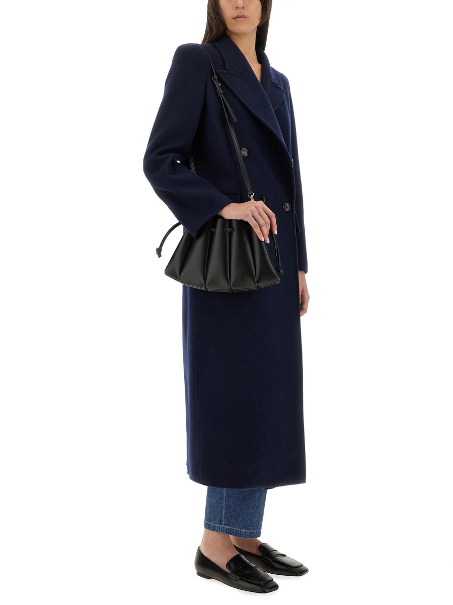 Max Mara Double"Albania1234" -Breasted Coat Neutraal