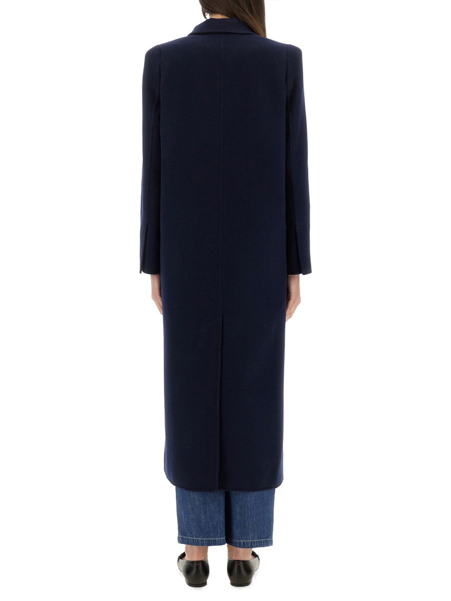 Max Mara Double"Albania1234" -Breasted Coat Neutraal