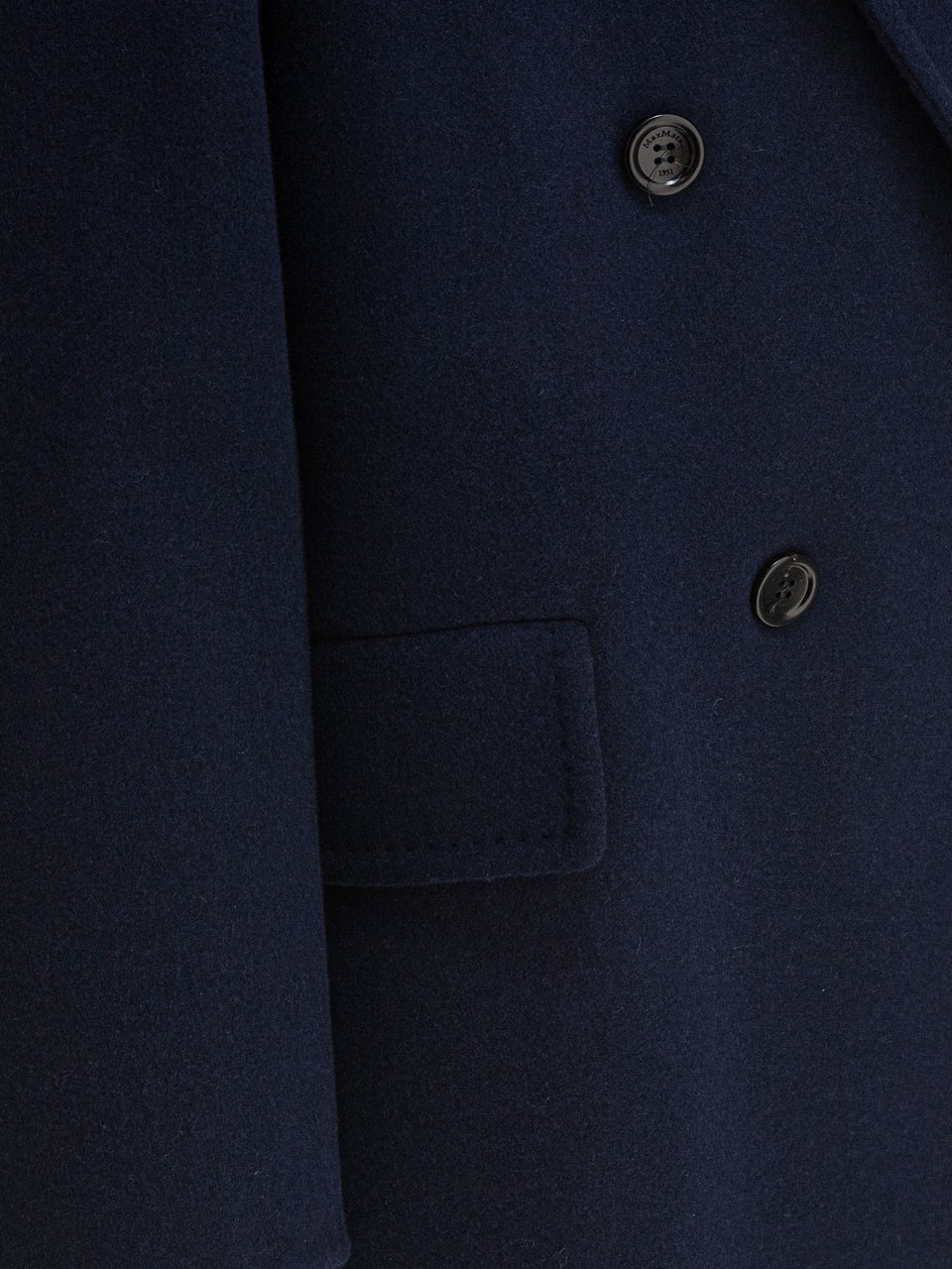 Max Mara "Albania 1234" coat Blauw