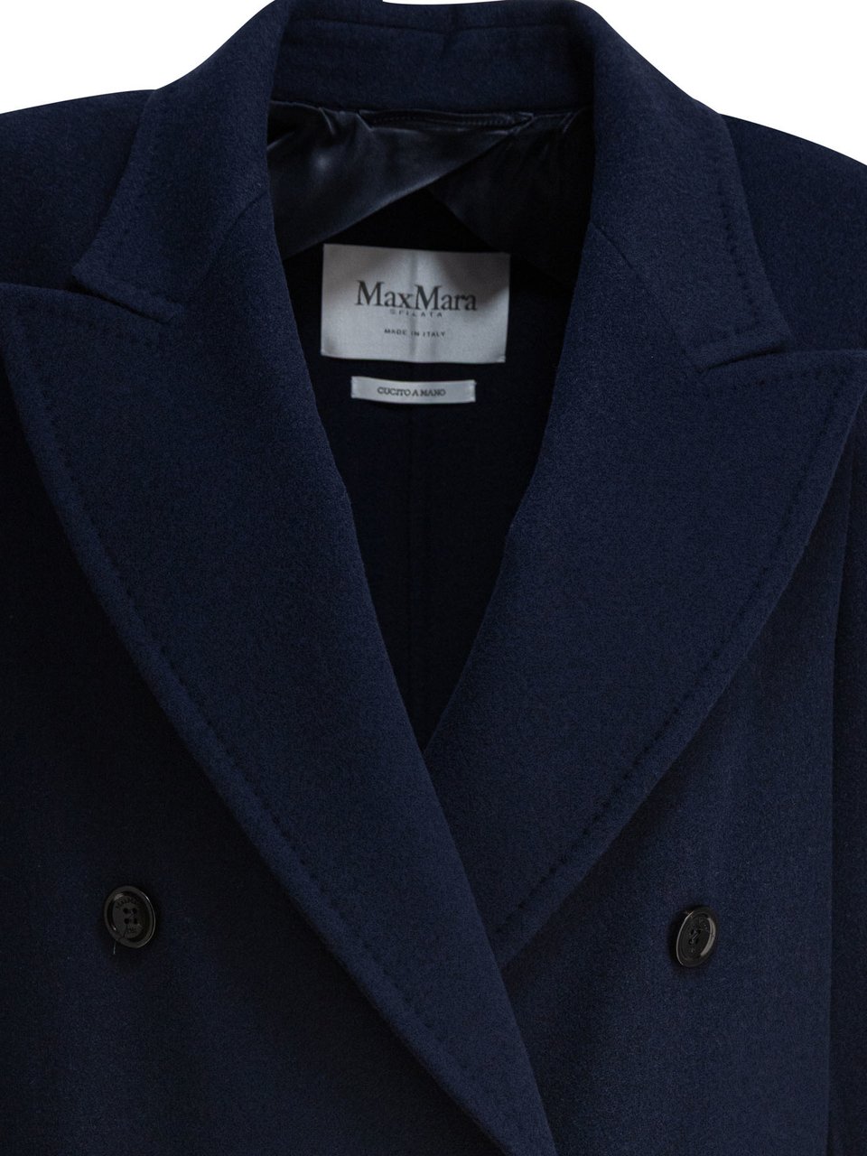 Max Mara "Albania 1234" coat Blauw