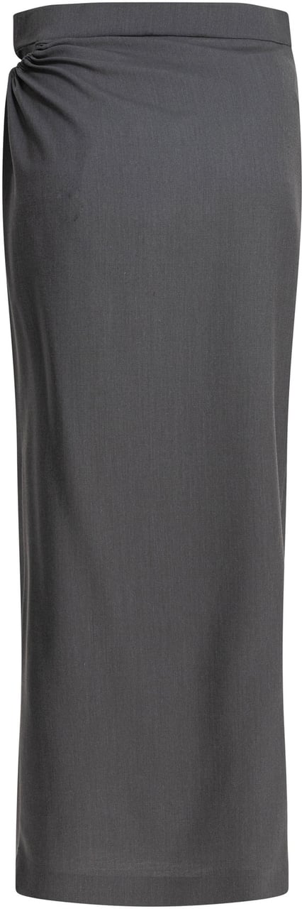 Max Mara Cut-out skirt Grijs