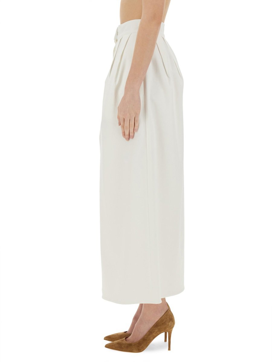 Max Mara "Alcade1234" Cotton Skirt Neutraal