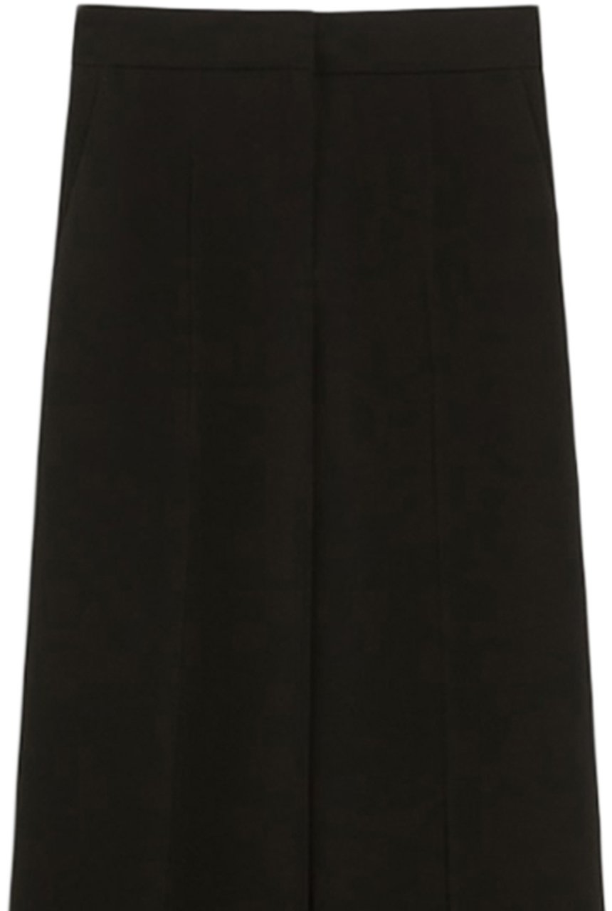 Max Mara Black Abetone Straight-Leg Cady Pants Zwart
