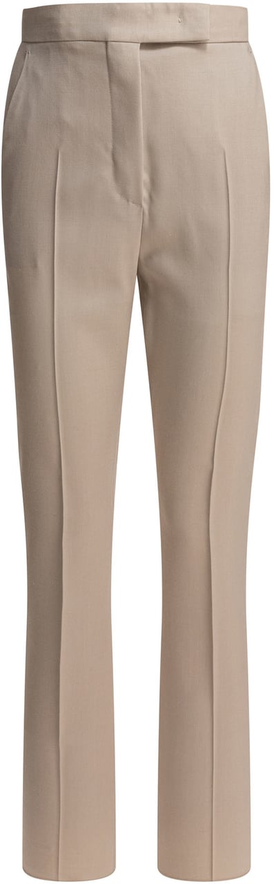 Max Mara Straight-leg trousers Beige