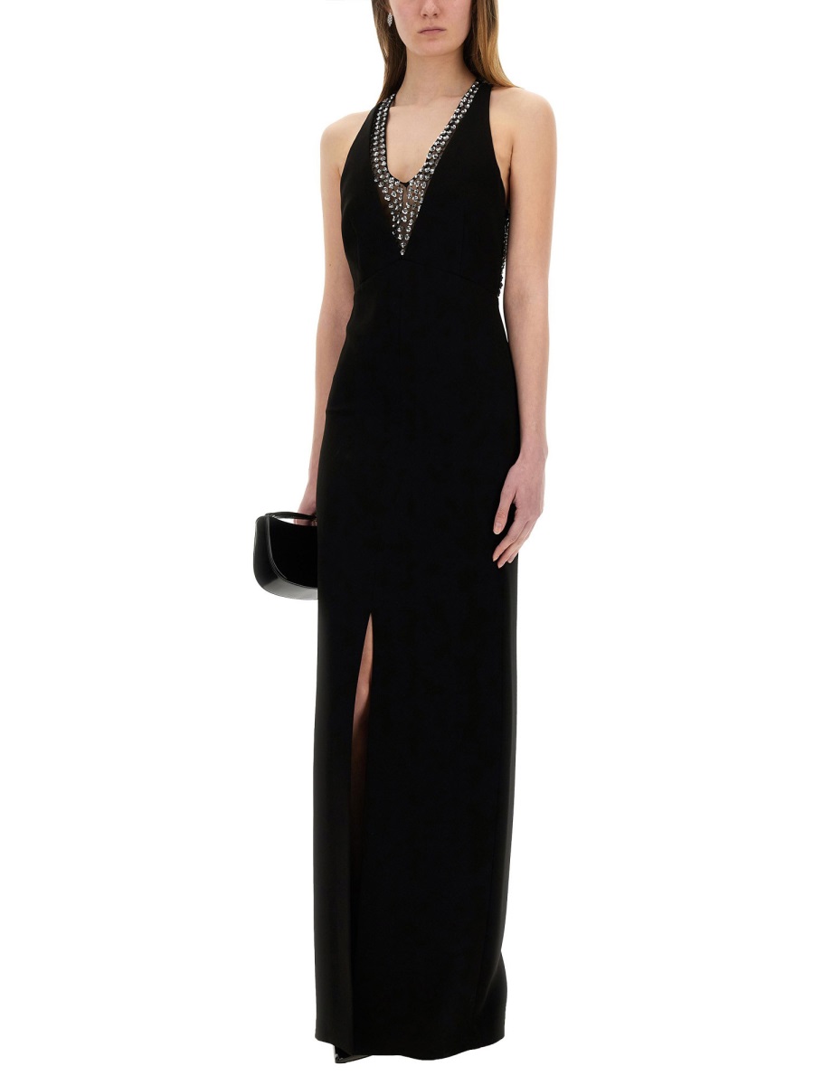 Max Mara "Century" Dress Zwart