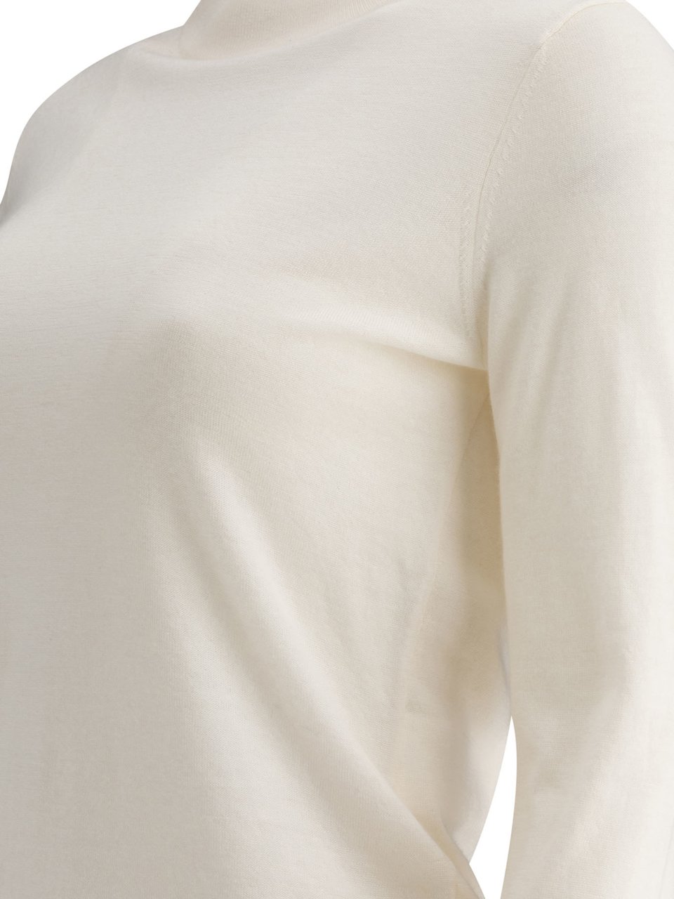 Max Mara Cashmere turtleneck Wit