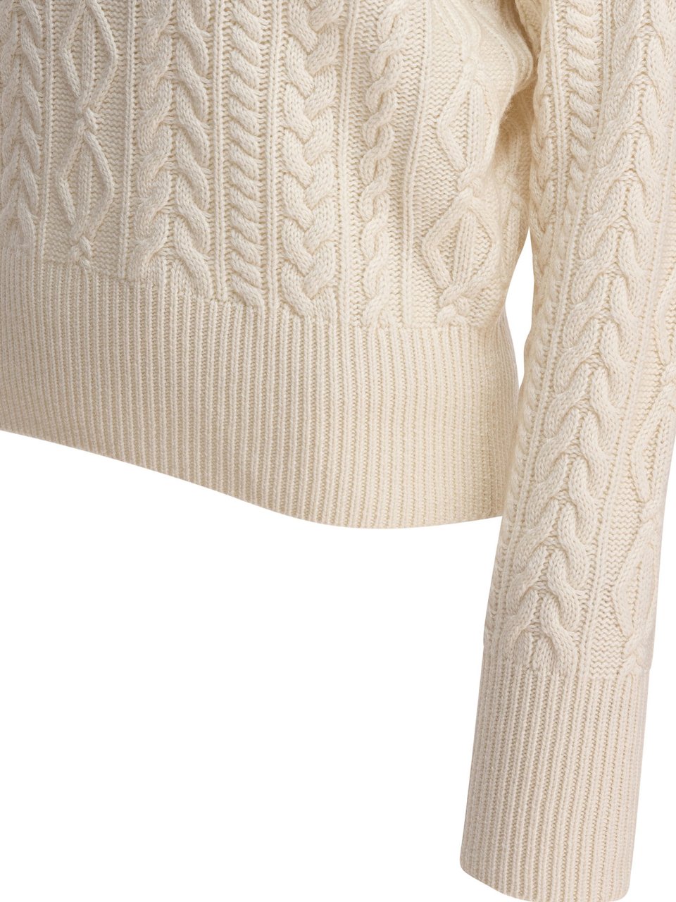 Max Mara Wool and cashmere sweater Wit