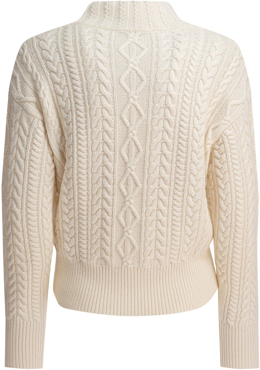 Max Mara Wool and cashmere sweater Wit