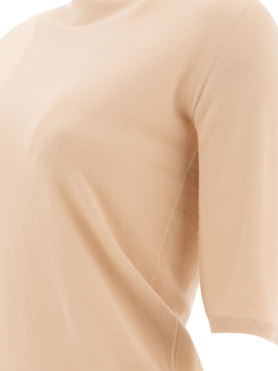 Max Mara Wool turtleneck Beige