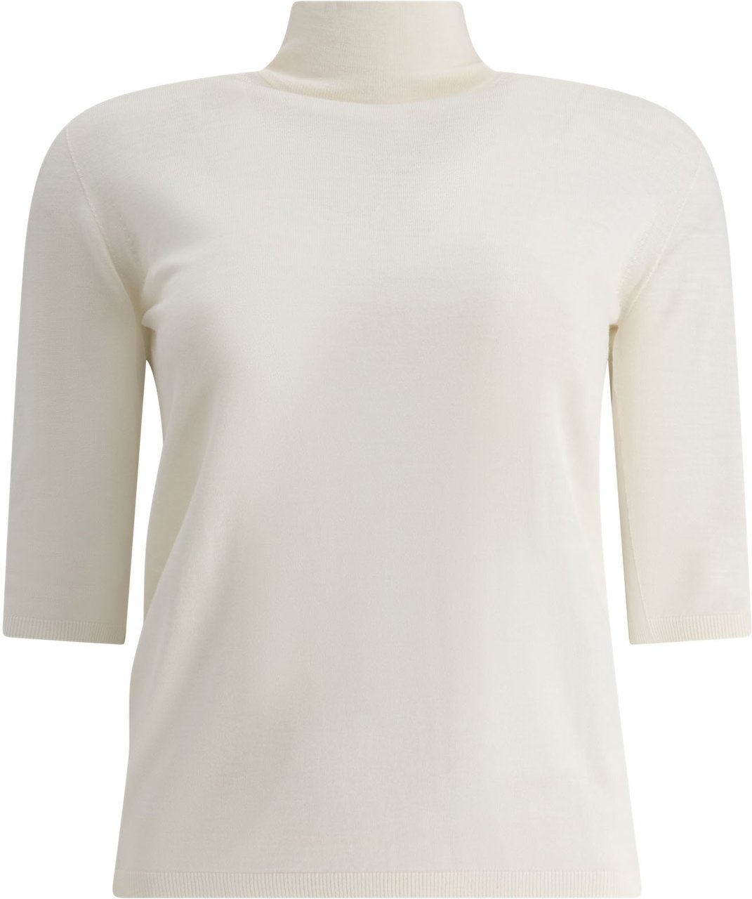 Max Mara Wool turtleneck Wit