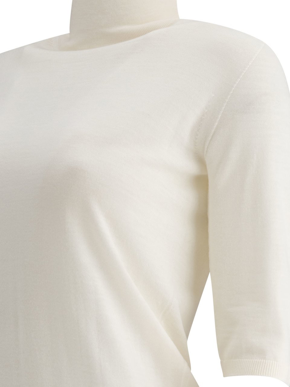 Max Mara Wool turtleneck Wit