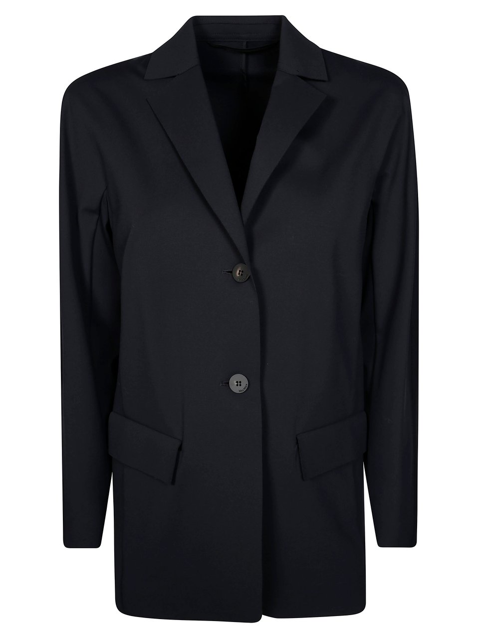 Max Mara Lesena Technical Fabric Jacket Zwart