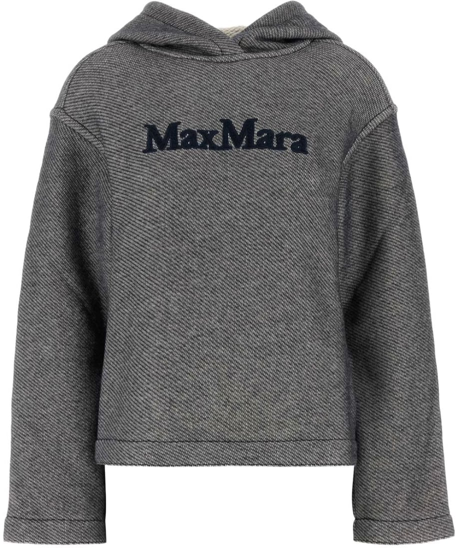 Max Mara Sweaters Blue Donkergrijs