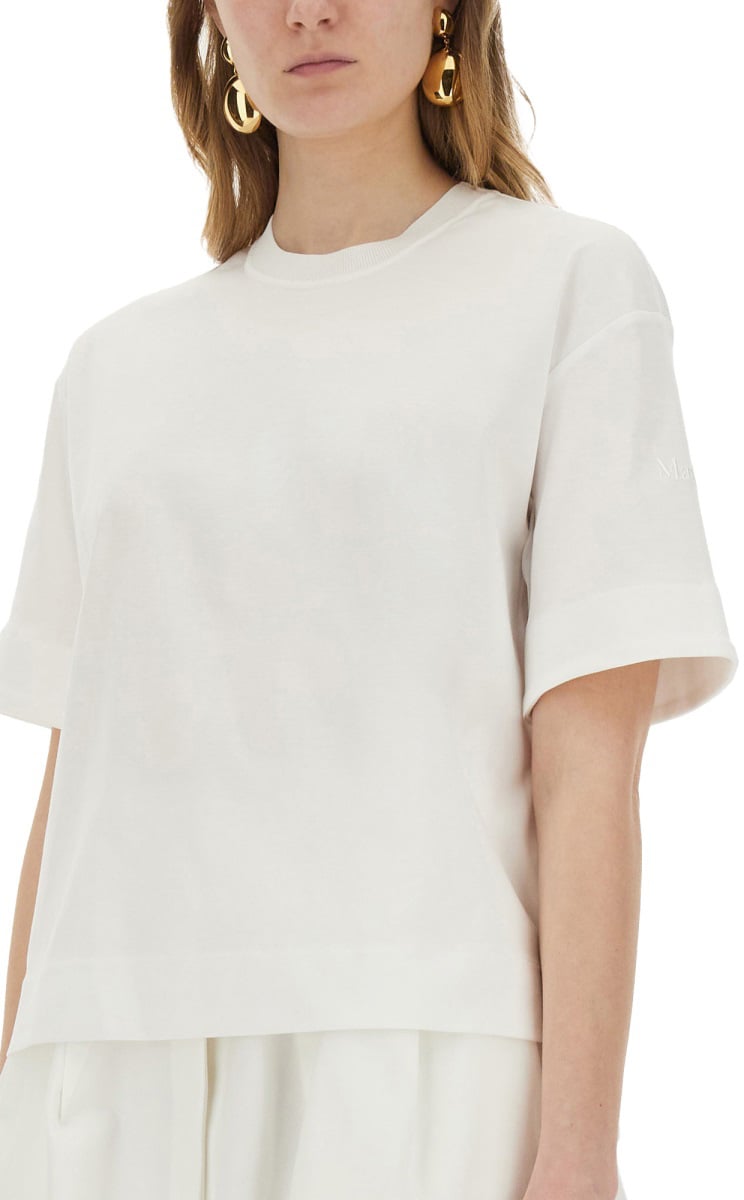 Max Mara "Estella" T-Shirt Wit