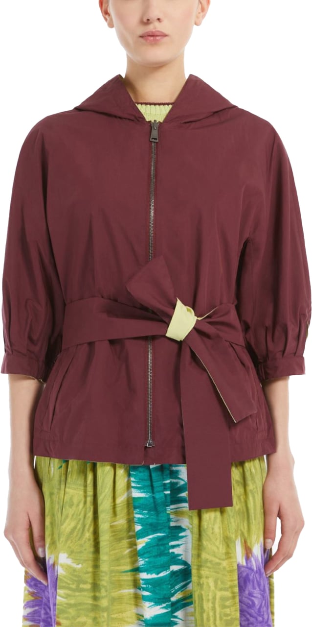 Max Mara Coats Bordeaux Rood