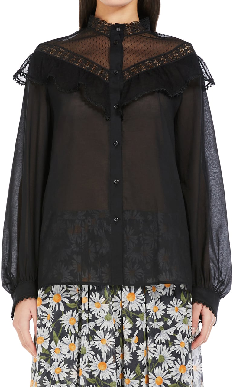 Max Mara Shirts Black Zwart