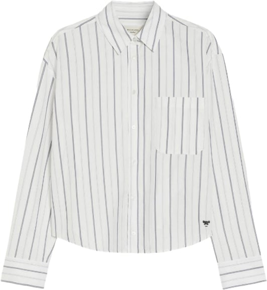 Max Mara Shirts Blue Blauw