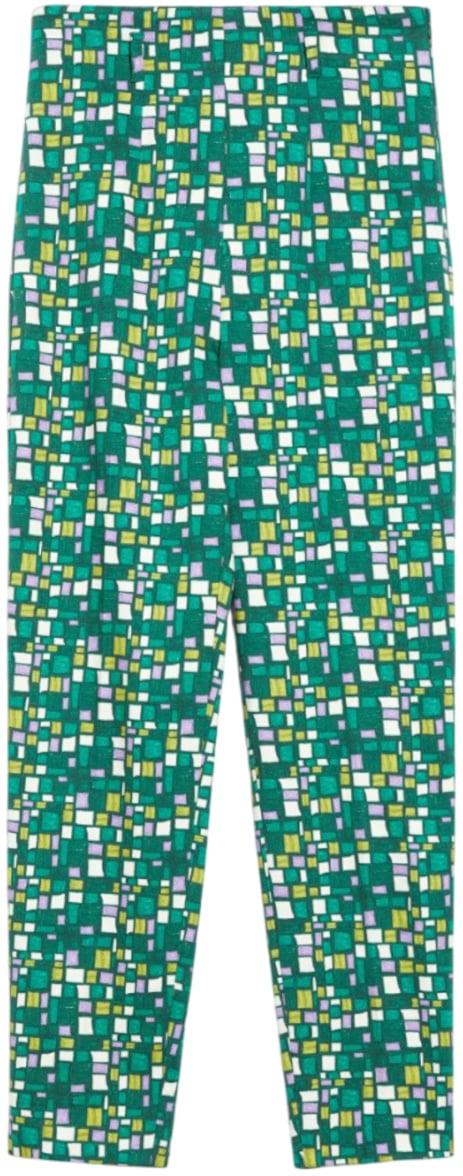 Max Mara Trousers Green Groen