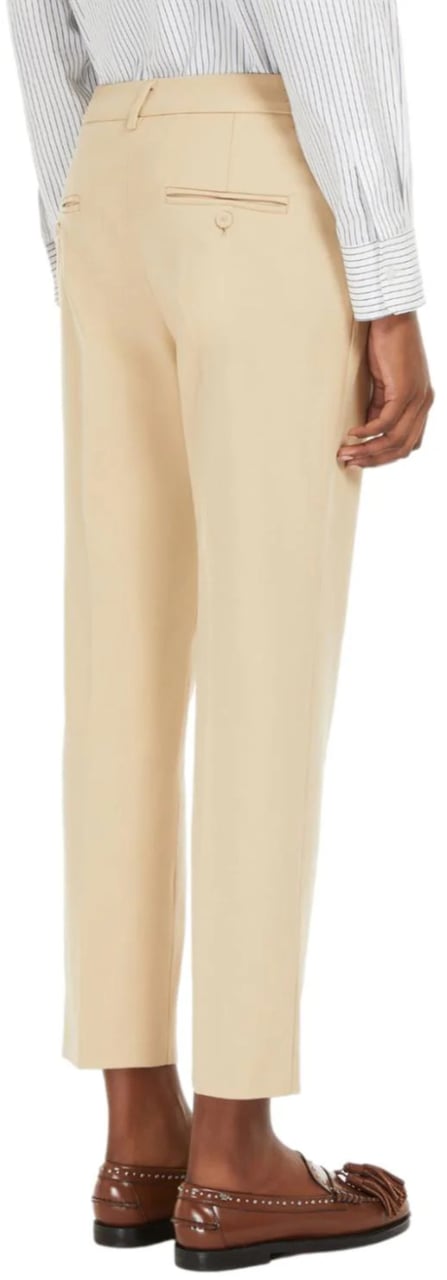 Max Mara Trousers Sand Beige