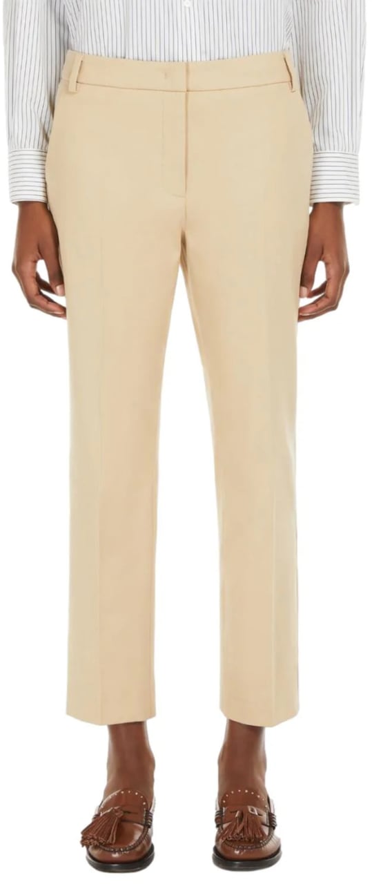 Max Mara Trousers Sand Beige