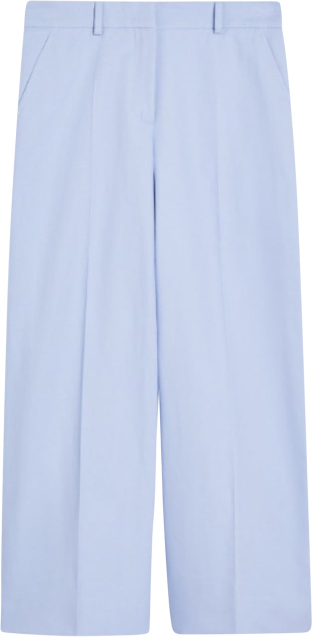 Max Mara Max Mara Weekend  Pantalons Lichtblauw 2515131032600 Blauw