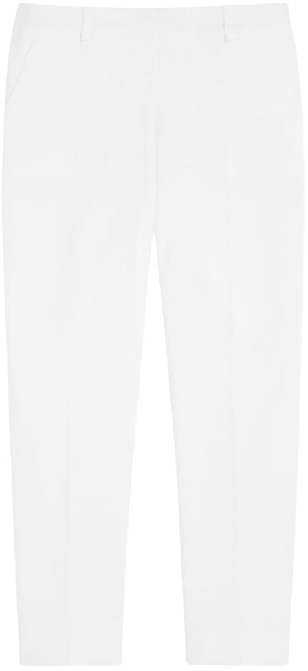 Max Mara Trousers White Wit