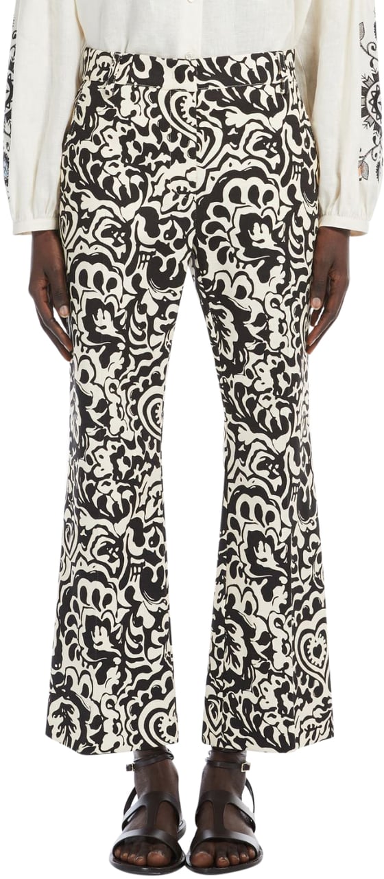 Max Mara Trousers Black Zwart