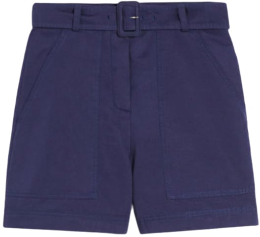 Max Mara Shorts Blue Blauw