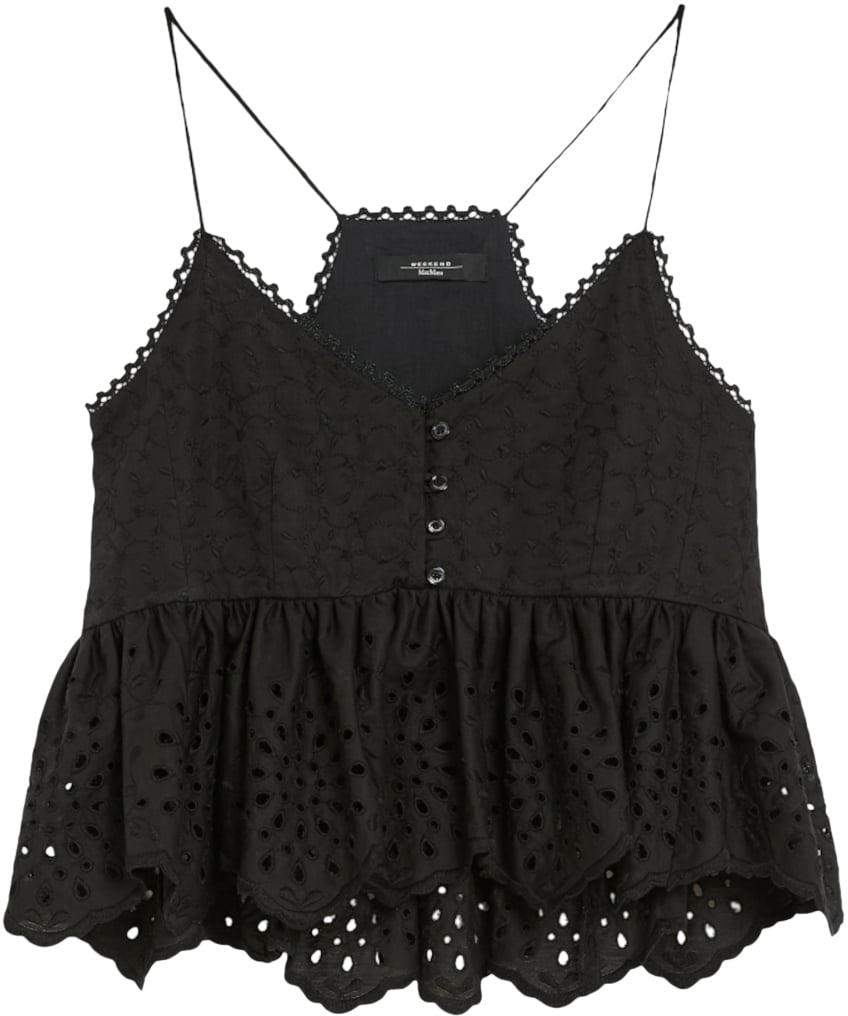 Max Mara Top Black Zwart