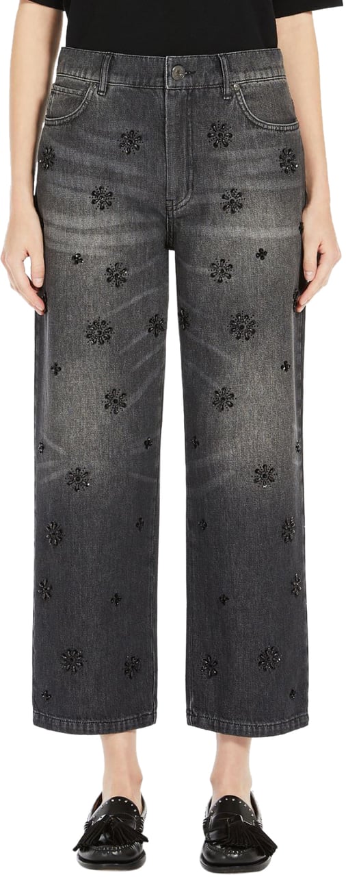 Max Mara Jeans Black Zwart