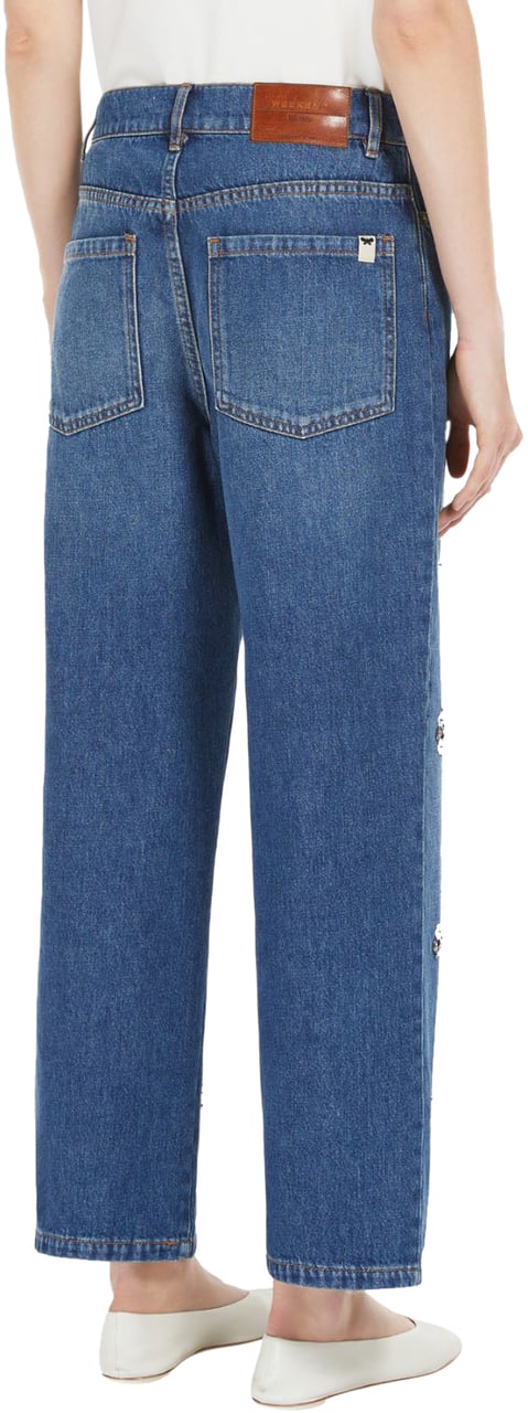 Max Mara Jeans Blue Blauw