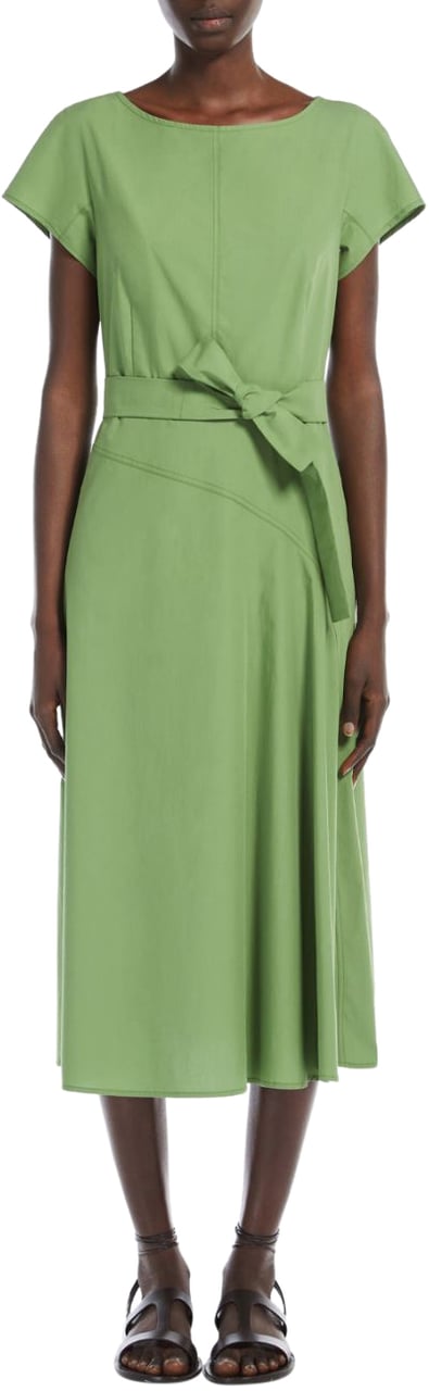 Max Mara Dresses Green Groen