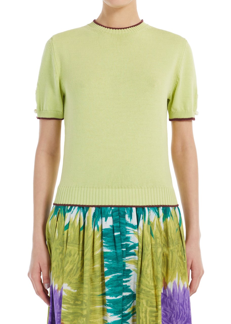 Max Mara Sweaters Lime Groen