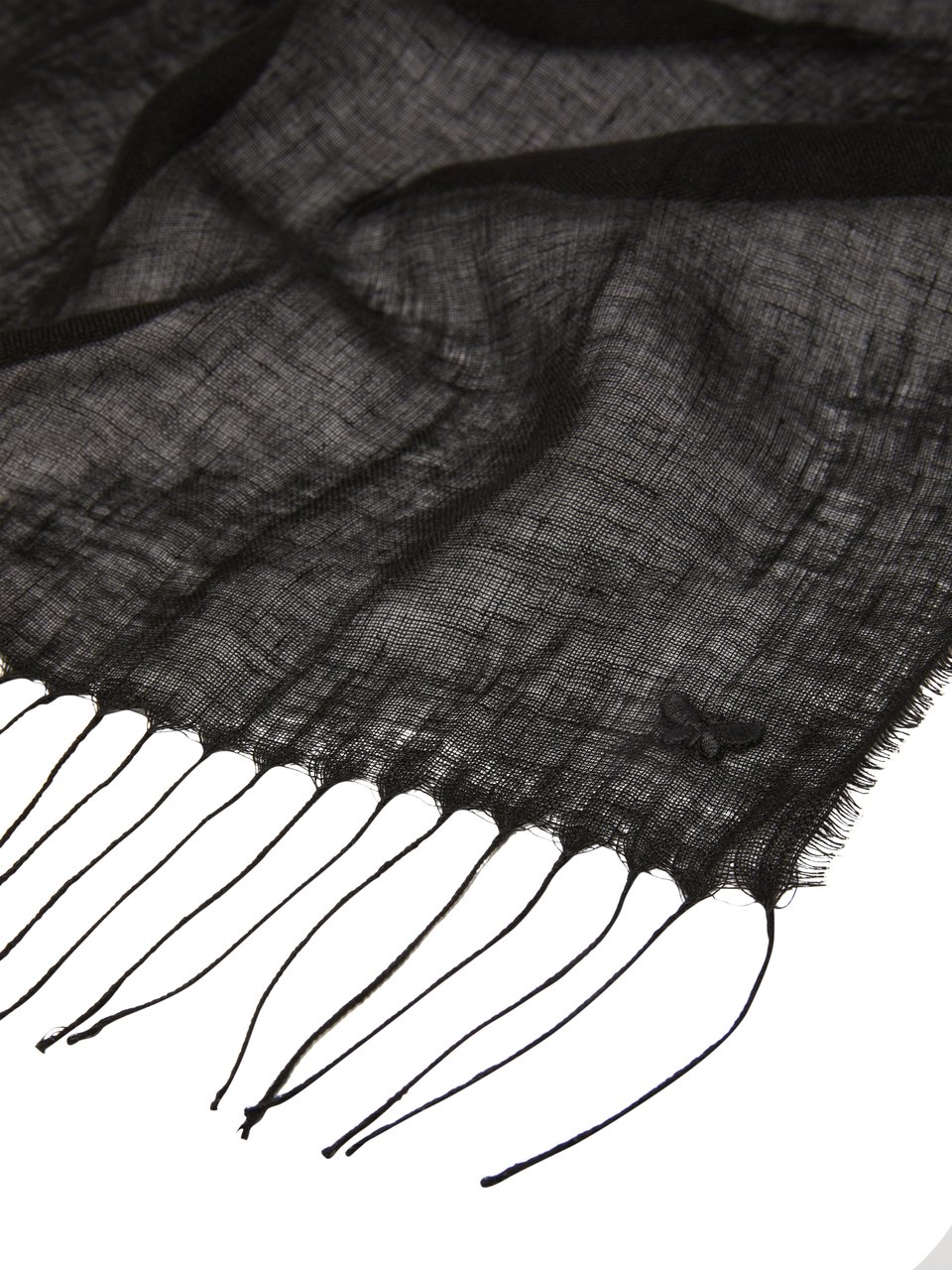 Max Mara Scarfs Black Zwart