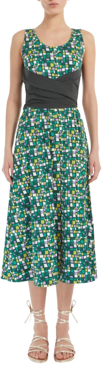 Max Mara Dresses Green Groen