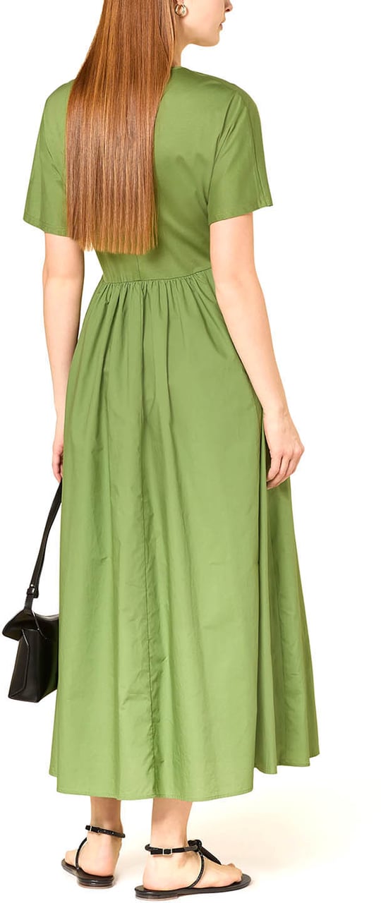 Max Mara Dresses Green Groen